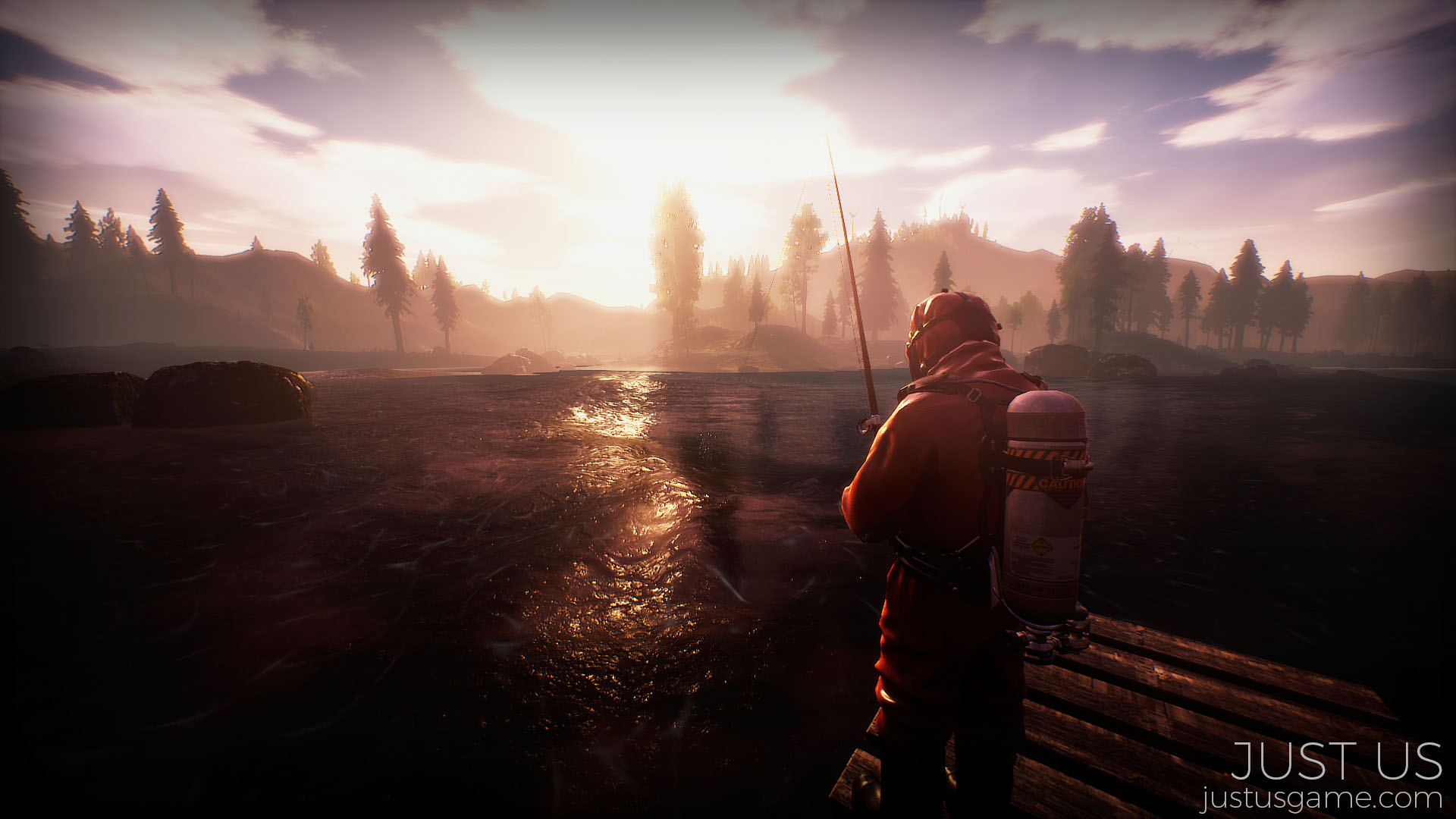 Fishing in the quiet waters of Just Us
